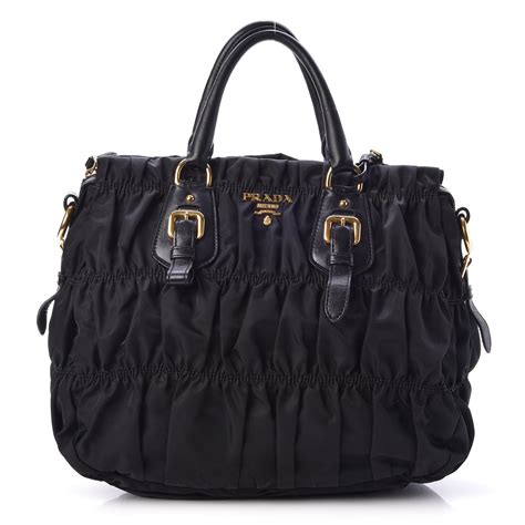 prada gaufre tessuto tote price|PRADA Tessuto Nylon Gaufre Tote Black .